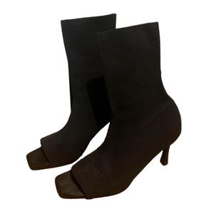 ☆ Black Open Toe Heels ☆